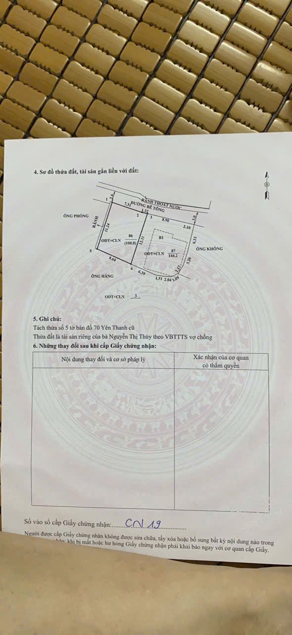 Lô đất đẹp Yên Thanh, Uông Bí 100m² giá 1,4 tỷ - Sổ đỏ chính chủ!