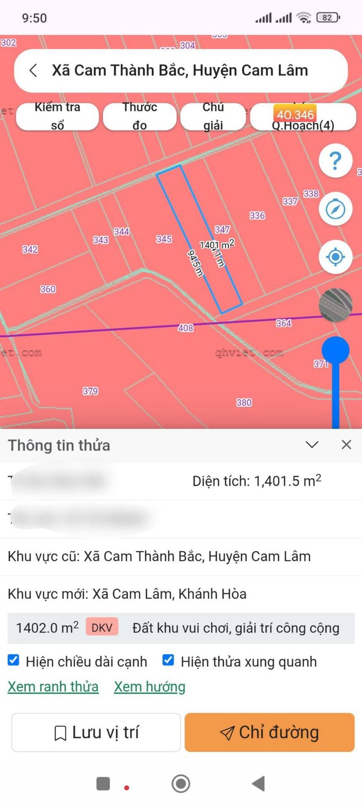 Đất lúa Cam Thành Bắc, Cam Lâm 1400m² giá 320 triệu - Cơ hội đầu tư hấp dẫn!