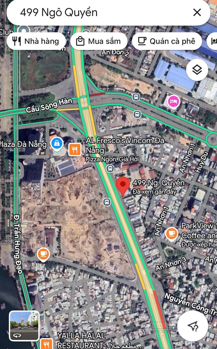 Đất nền Ngô Quyền, Sơn Trà, Đà Nẵng 336m² giá 50 tỷ - Vị trí đắc địa gần cầu quay Sông Hàn!