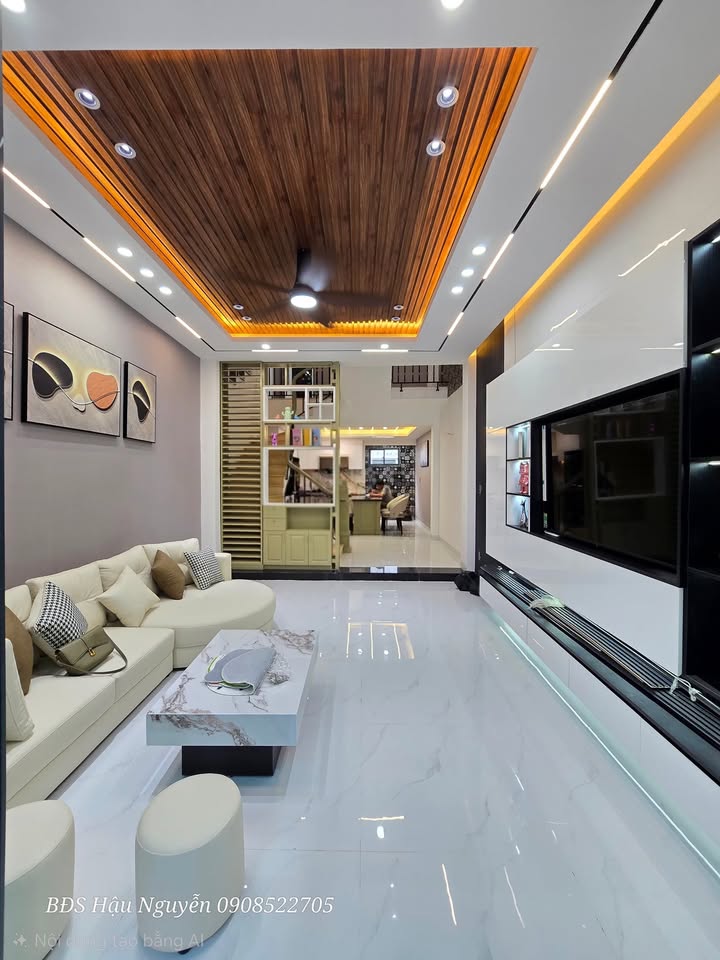 Nhà 3 tầng Cù Chính Lan, Đà Nẵng 57m² giá 6 tỷ - Full nội thất sang trọng!