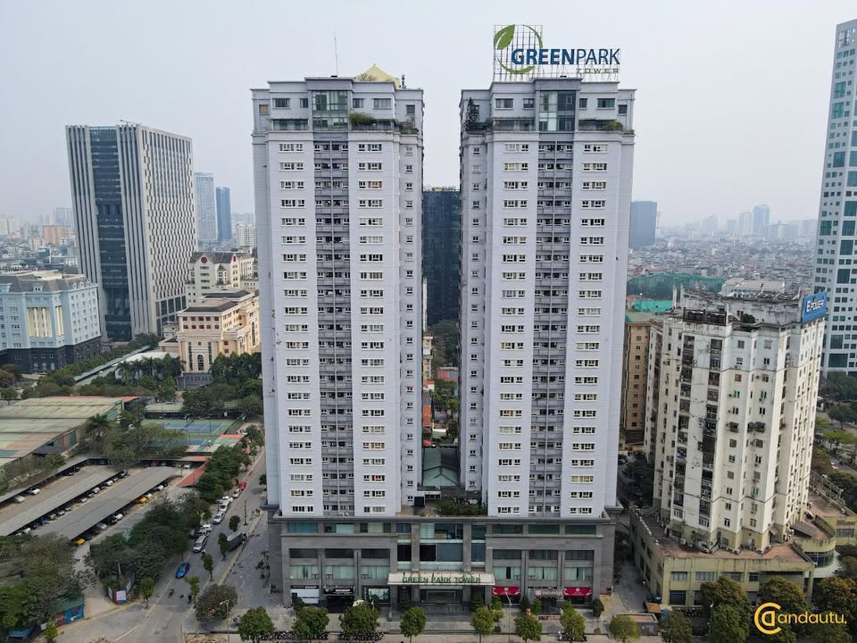 Căn hộ Green Park Dương Đình Nghệ 96m² giá 9.5 tỷ - Sổ đỏ chính chủ, tầng trung