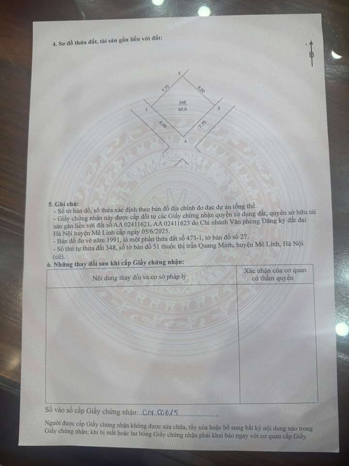 Đất nền Quang Minh 60m² giá 3 tỷ - Đầu tư sinh lời ngay!