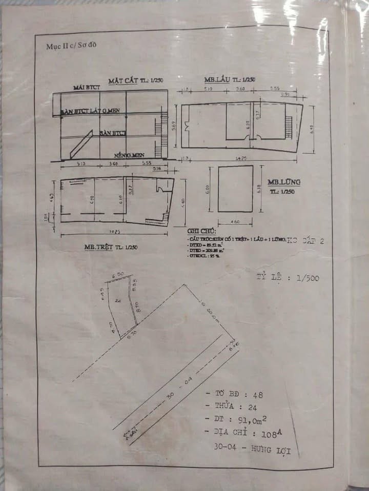 Nhà mặt tiền đường 30/4, Hưng Lợi, Ninh Kiều, 91m² giá 16 tỷ - Đầu tư sinh lời ngay!