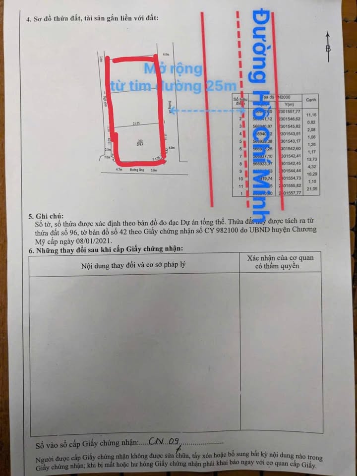 Đất nền Trần Phú, Chương Mỹ 889m² giá 22.203 tỷ - Lô góc 3 mặt tiền, sổ hồng chính chủ!