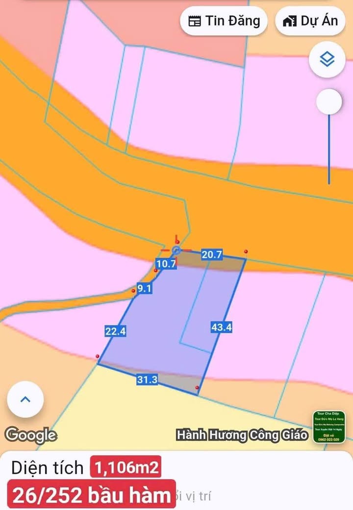 Đất thổ cư Vĩnh Tân 250m² giá 4.7 tỷ - Cơ hội đầu tư tuyệt vời!