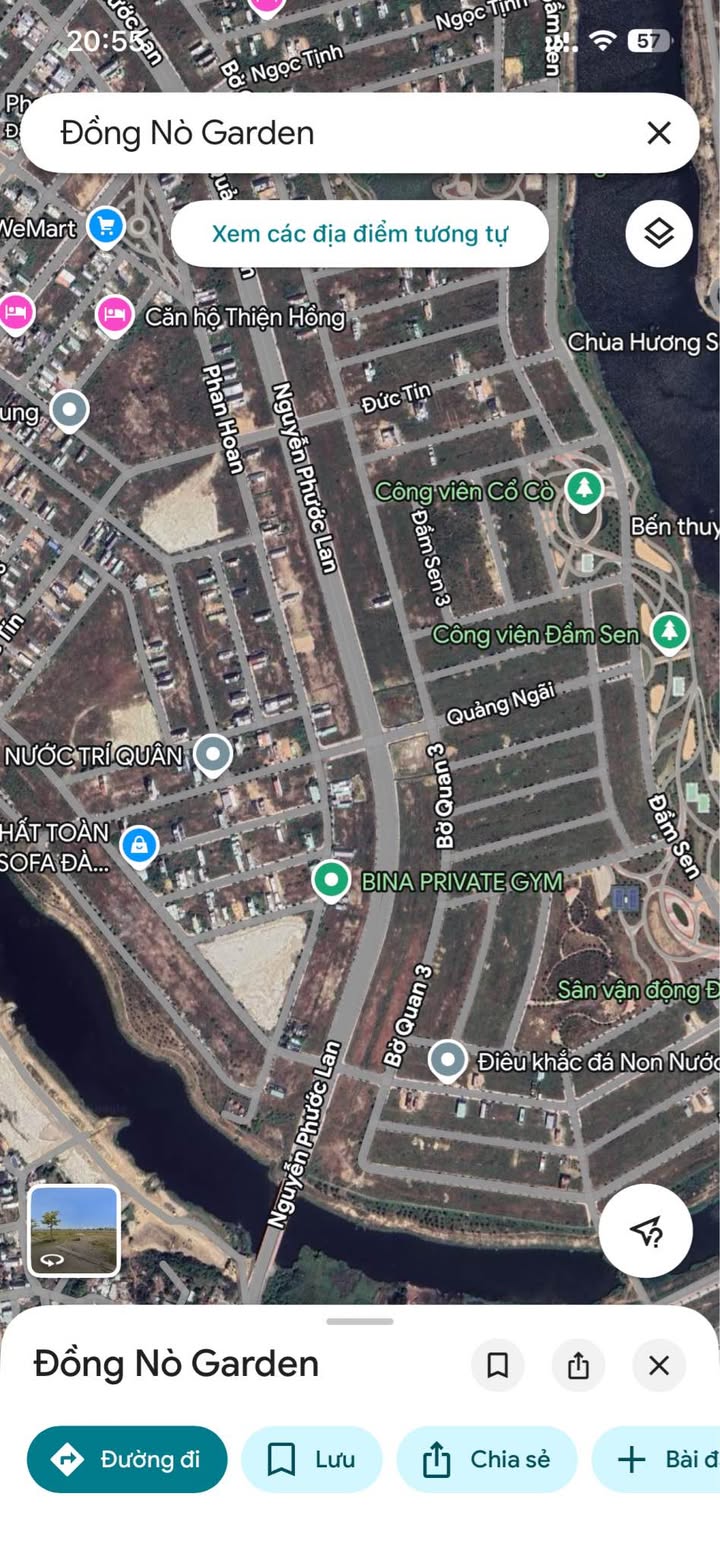 Đất nền 110m² mặt tiền đường Nguyễn Phước Lan, Đà Nẵng chỉ 5 tỷ - Đầu tư sinh lời ngay!