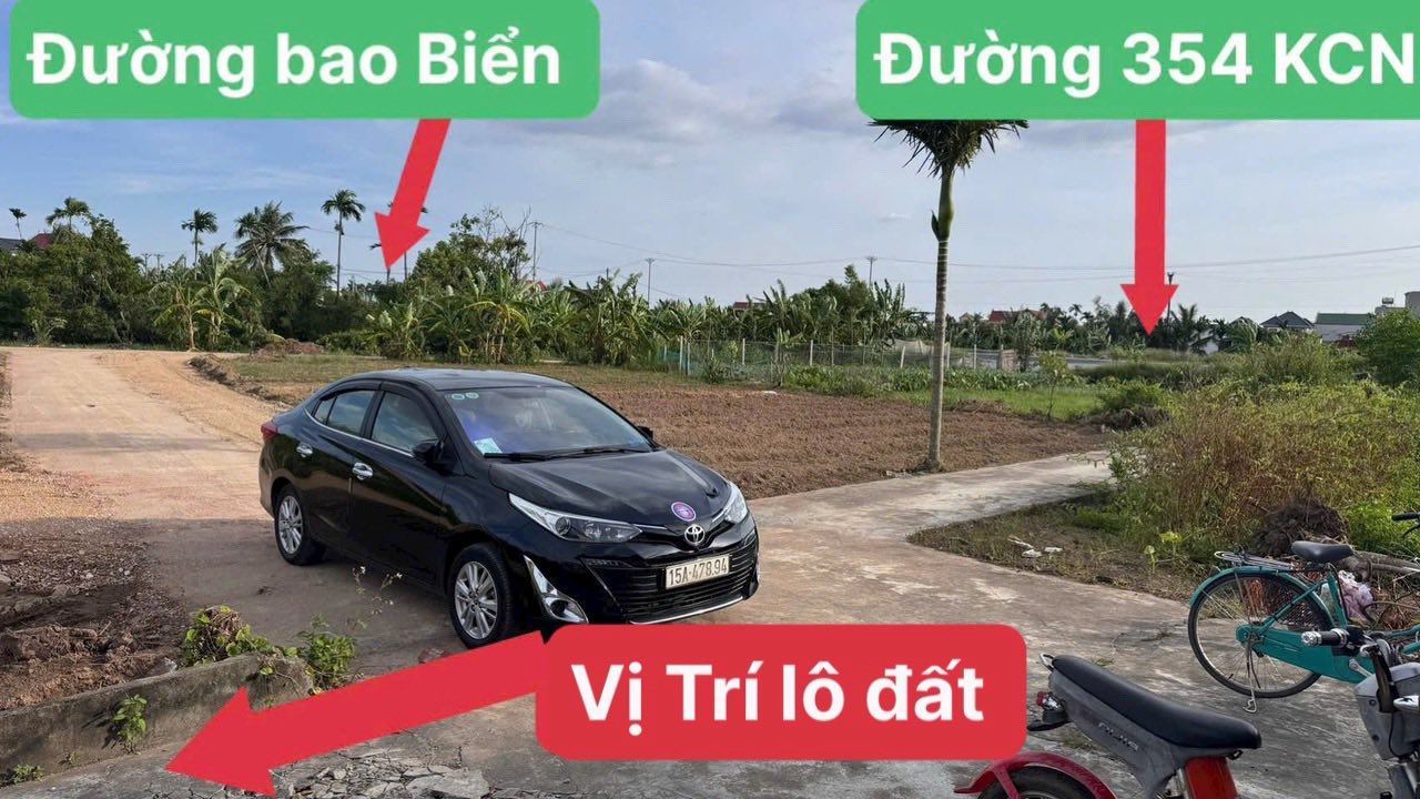 Đất nền Đoàn Xá, Kiến Thụy 108m² giá 1.7 tỷ - Mặt tiền rộng, vị trí đắc địa!