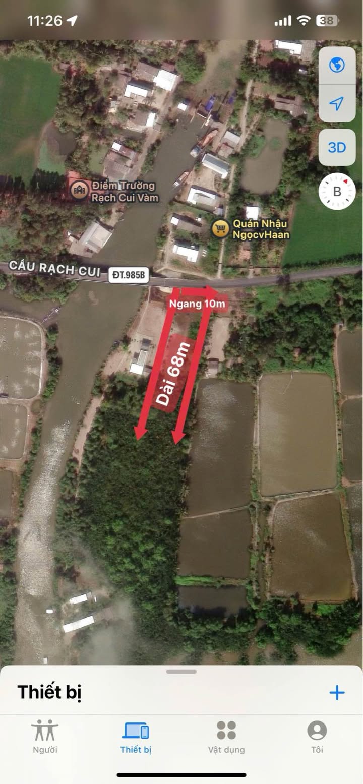 Đất nền 680m² tại Khánh Bình, Cà Mau - Sổ đỏ chính chủ, giá thỏa thuận!