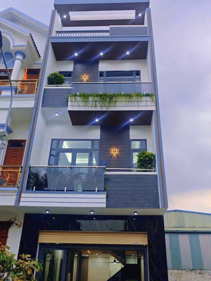 Nhà phố An Phú, Thuận An 92m² giá 5.9 tỷ - Thiết kế hiện đại, không gian thoáng mát!