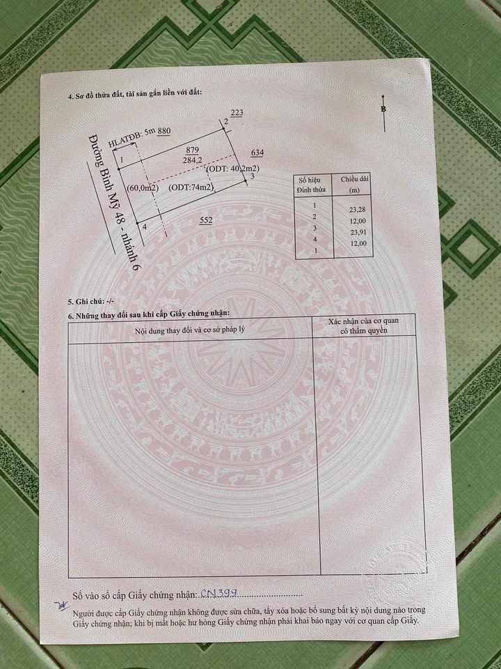 Nhà cấp 4 Bình Mỹ Bắc Tân Uyên 276m² giá 2.9 tỷ - Sổ hồng chính chủ!