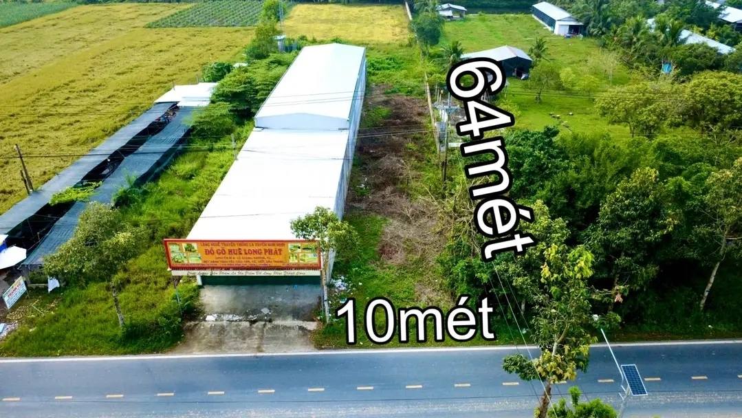 Đất mặt tiền QL 60, phường 8, Trà Vinh - Diện tích 640m², giá 2.1 tỷ - Cơ hội đầu tư hấp dẫn!