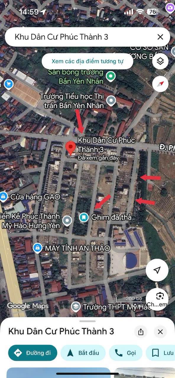 Nhà liền kề Phúc Thành 3, Mỹ Hào, Hưng Yên - Diện tích 70m² chỉ từ 6 tỷ