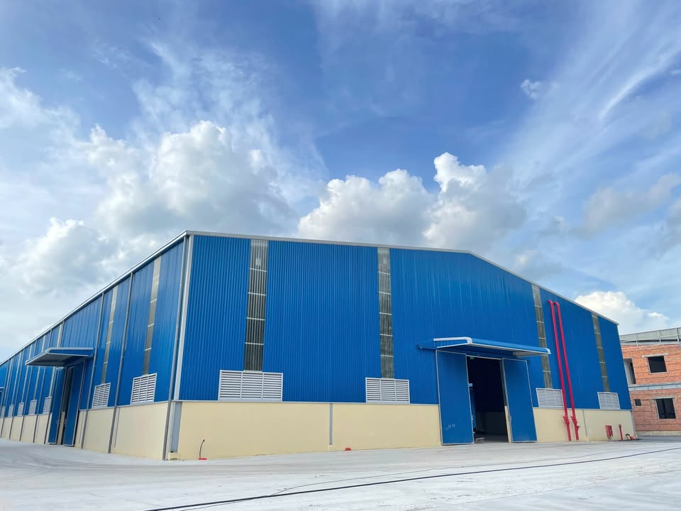 Kho xưởng cho thuê 3000m² KCN Hải Sơn, Đức Hòa - Giá tốt, sẵn sàng hoạt động!