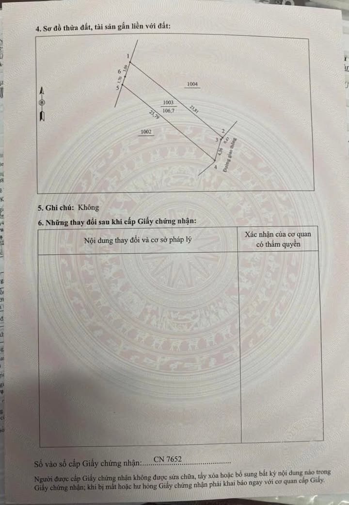 Đất thổ cư 106m² tại phường Thanh Đình, Việt Trì - Giá tốt cho nhà đầu tư!