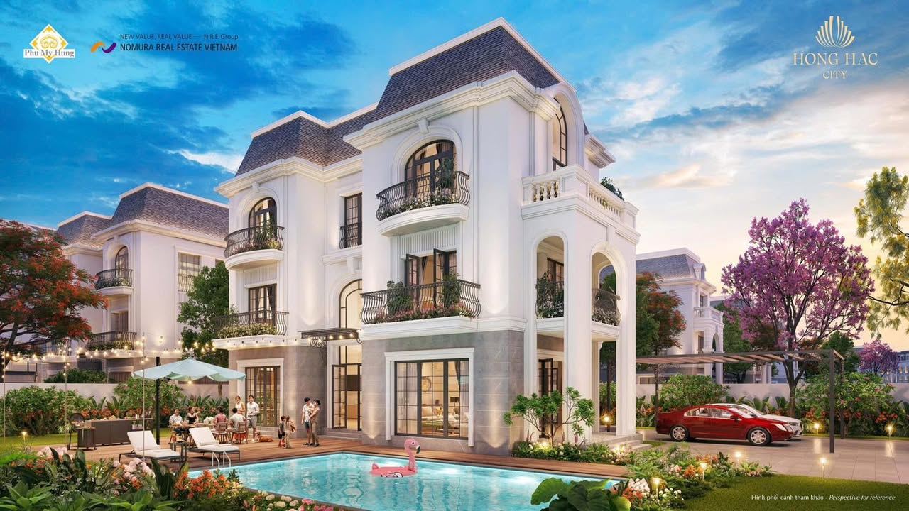 Townhouse Hồng Hạc City Thuận Thành 180m² - Vị trí đẳng cấp, sống sang trọng!