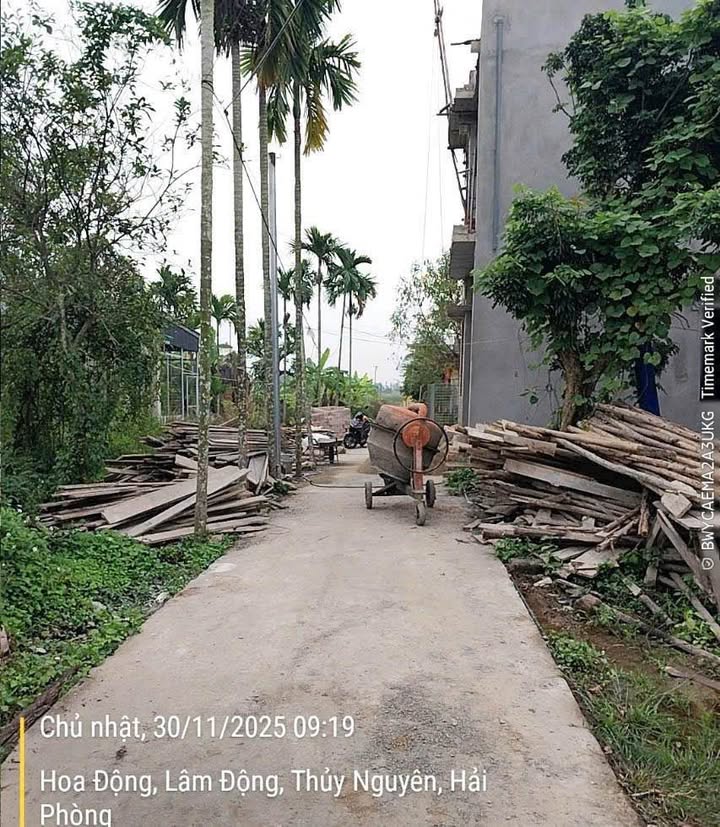 Đất nền Lâm Động Thủy Nguyên 122m² giá thỏa thuận - Sổ đỏ chính chủ!