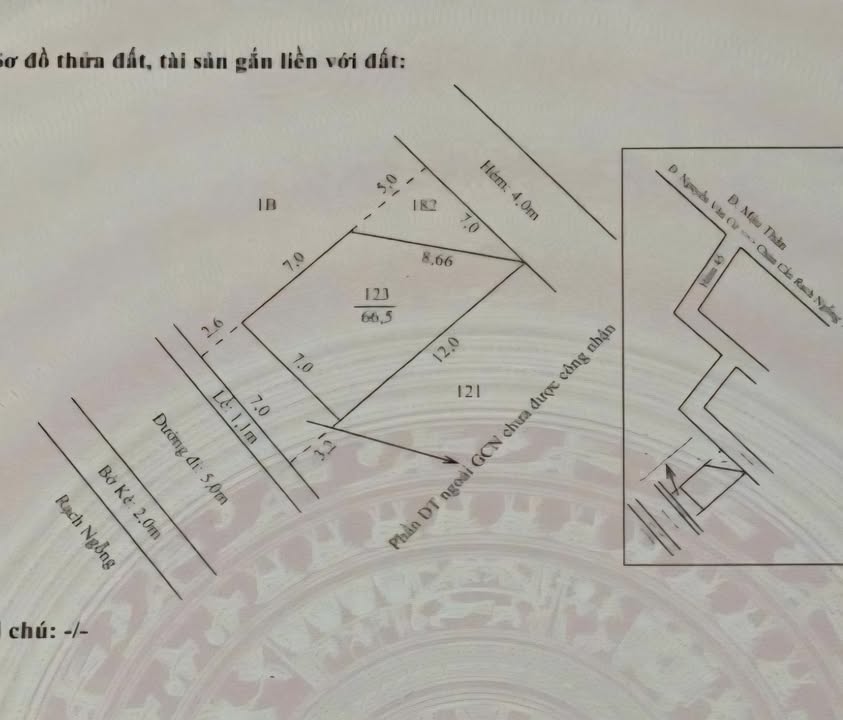 Đất nền mặt tiền bờ kè Lê Anh Xuân, Ninh Kiều, 84m² giá 4 tỷ - Cơ hội đầu tư tuyệt vời!