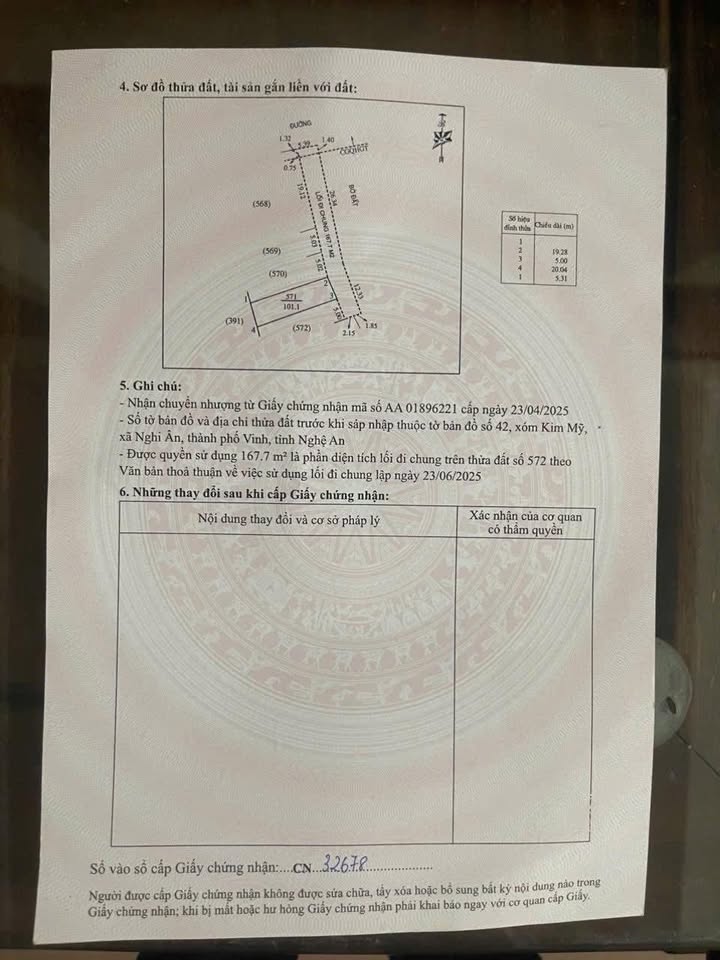 Đất Kim Mỹ Nghi Ân 101m² giá 2.1 tỷ - Vị trí đắc địa, tiềm năng phát triển!