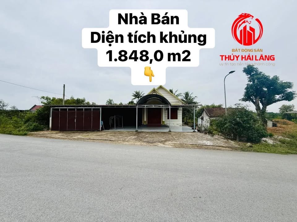 Nhà mặt tiền Hải Hưng, Hải Lăng 1848m² - Tiềm năng kinh doanh lớn!