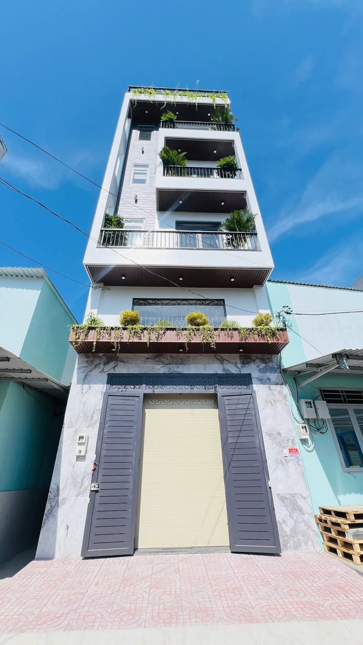 Nhà phố 6 tầng Tân Chánh Hiệp 80m² giá 7 tỷ - Thiết kế hiện đại, đầy đủ tiện nghi!