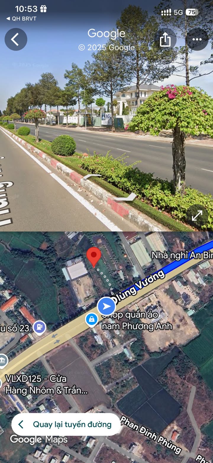 Bán lô đất đẹp Hùng Vương, Bà Rịa 650m² giá 7 tỷ - Đầu tư sinh lời ngay!