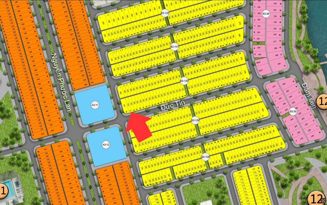 Đất nền Đầm Sen Đà Nẵng 122m² giá 6.7 tỷ - Pháp lý rõ ràng, vị trí đắc địa!