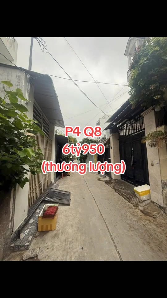 Nhà bán đường Số 29, phường 4, quận 8 - Diện tích 91m², giá 6.95 tỷ - Sổ hồng chính chủ!