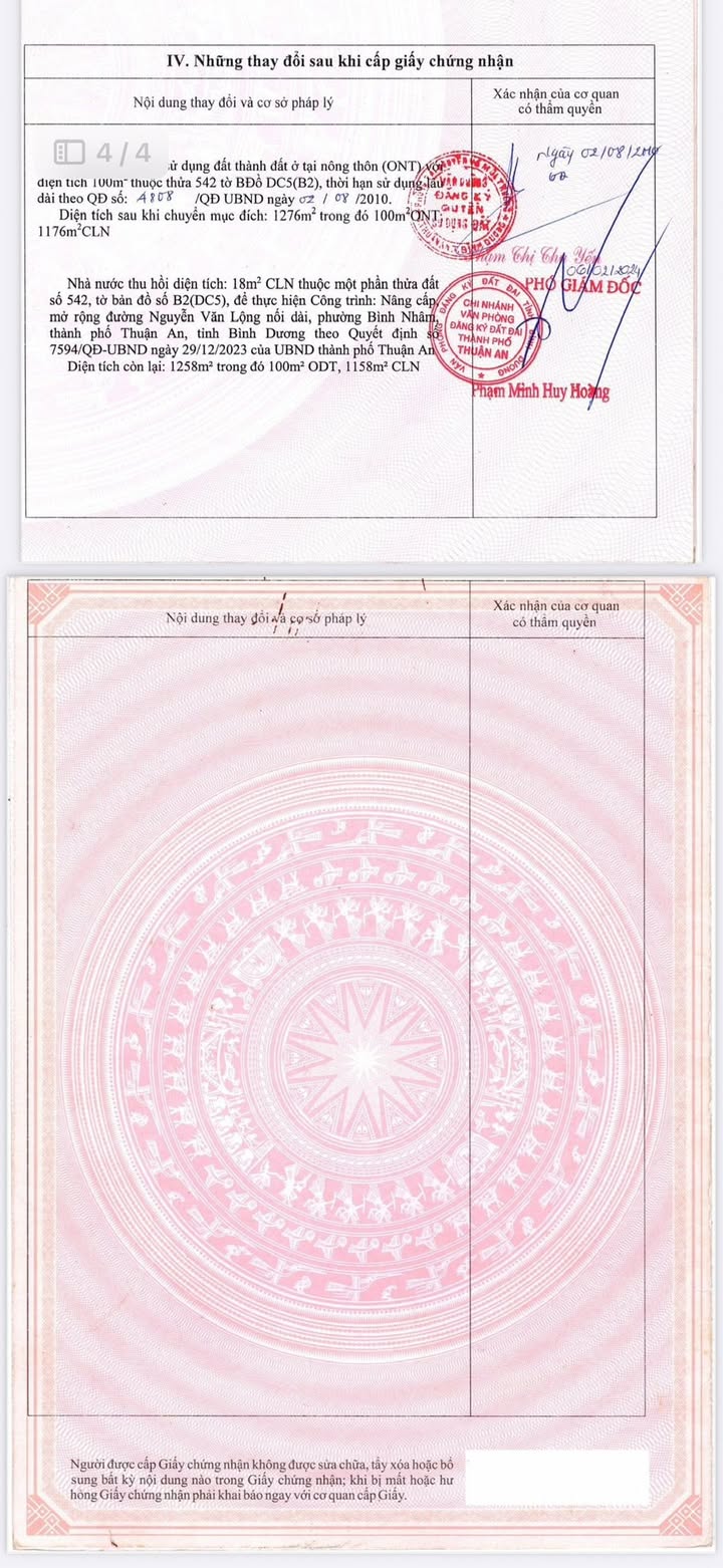 Đất nền Bình Nhâm 200m² giá 8 triệu/m² - Cơ hội đầu tư hấp dẫn!