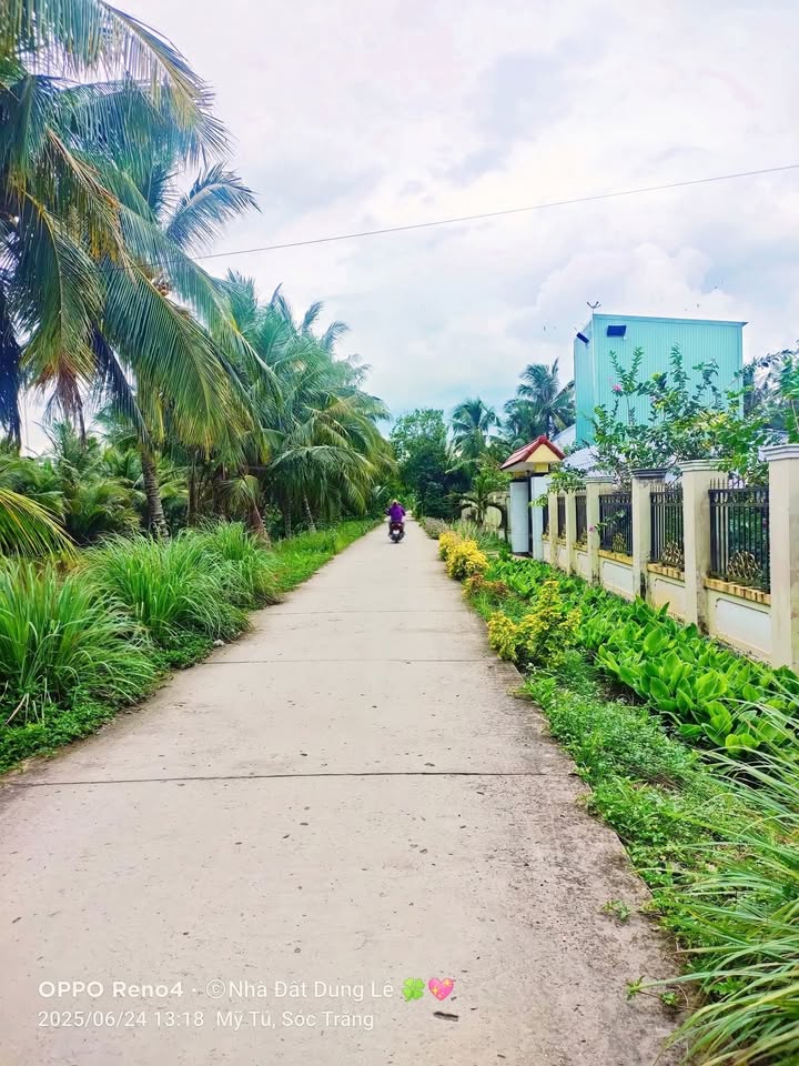 Đất nền mặt tiền lộ ô tô ấp Mương Khai, Châu Thành, Sóc Trăng 305m² - Giá chỉ 389 triệu!