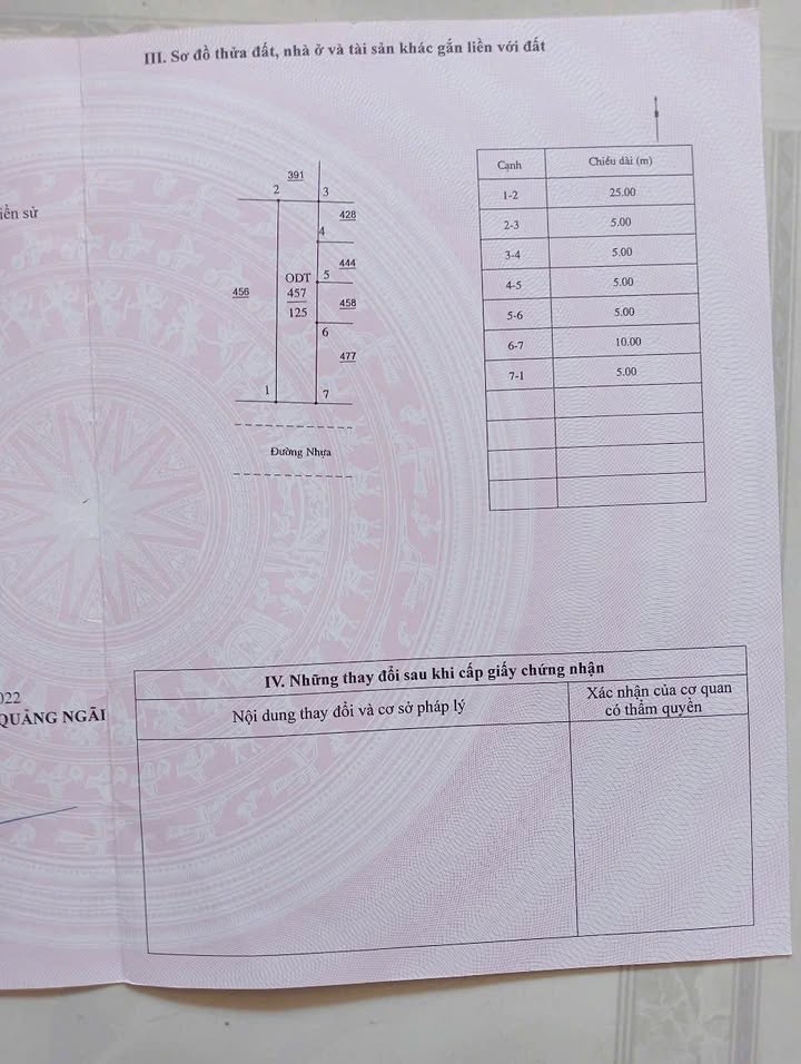 Đất nền KĐT Phú Mỹ Quảng Ngãi 125m² giá 1.7 tỷ - Thiết kế nhà 5 tầng sẵn móng!