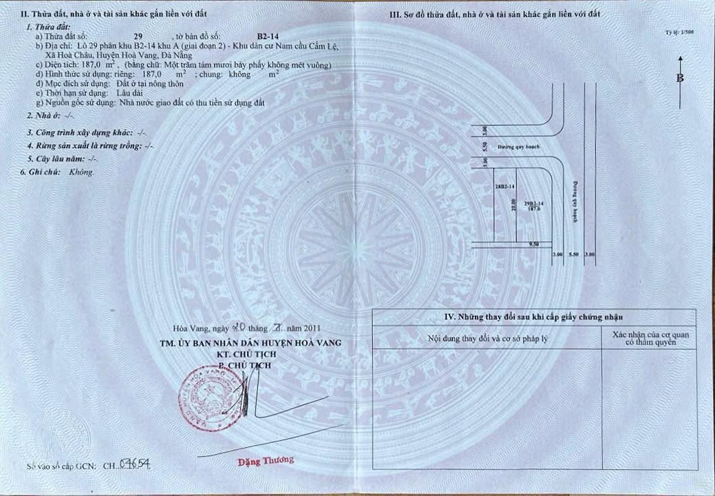 Đất nền góc Trịnh Quang Xuân, Hòa Xuân 187m² giá 7.75 tỷ - Cơ hội đầu tư không thể bỏ qua!