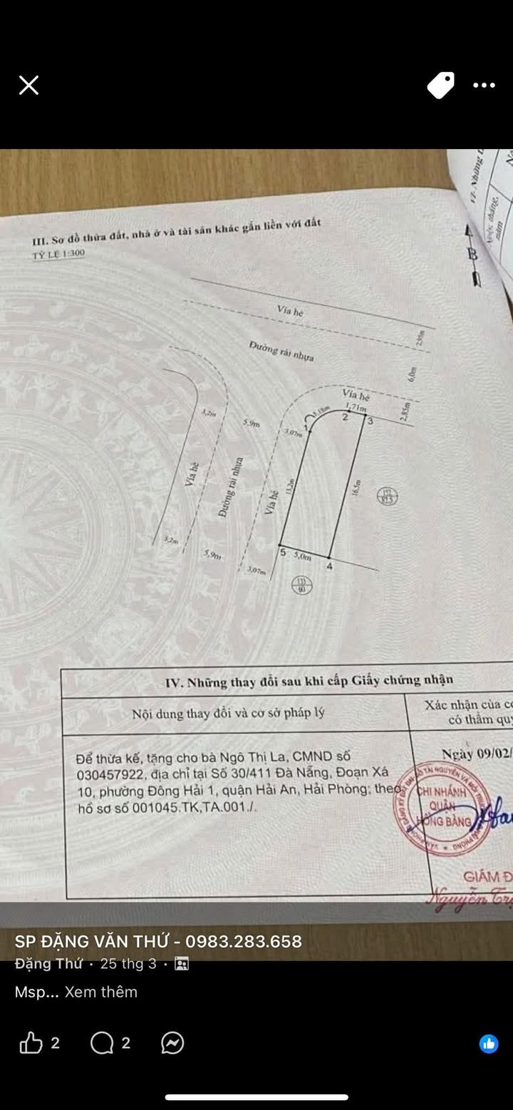 Đất Lô Góc Hùng Vương, Hồng Bàng 80m² giá 3.8 tỷ - Cơ hội đầu tư tuyệt vời!