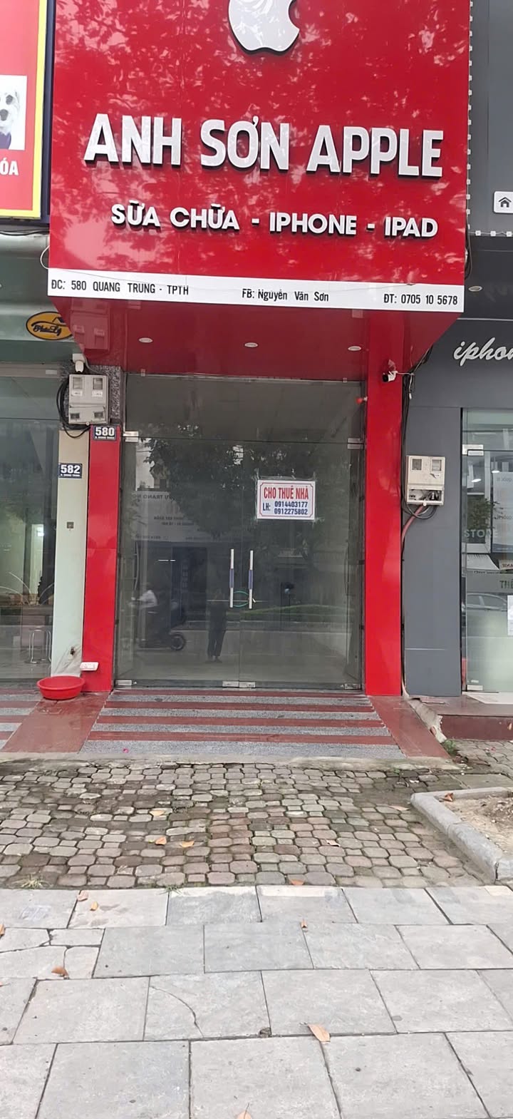 Nhà cho thuê đường Quang Trung, Thanh Hóa 80m² - Giá thỏa thuận hấp dẫn!