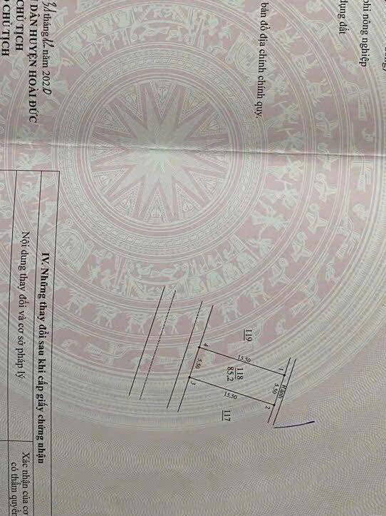 Đất dịch vụ Thăng Long 9 - Kim Chung, Hoài Đức 85.2m² - Vị trí đẹp, đầu tư sinh lời!