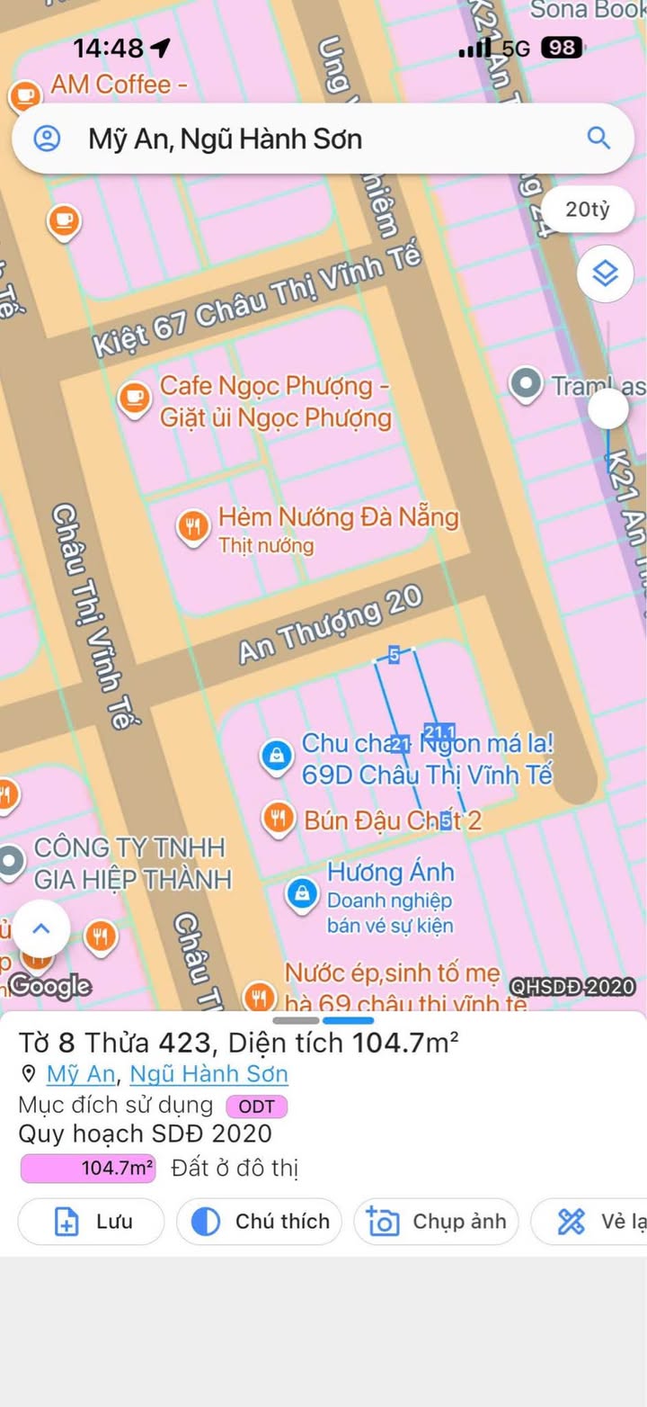 FrontHouse An Thượng 20, Đà Nẵng 105m² giá 16 tỷ - Đầu tư sinh lời ngay sát biển!