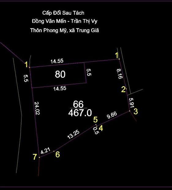Đất thổ cư 80m² Trung Giã, Sóc Sơn - Giá chỉ 1 tỷ, ô tô đỗ cửa!