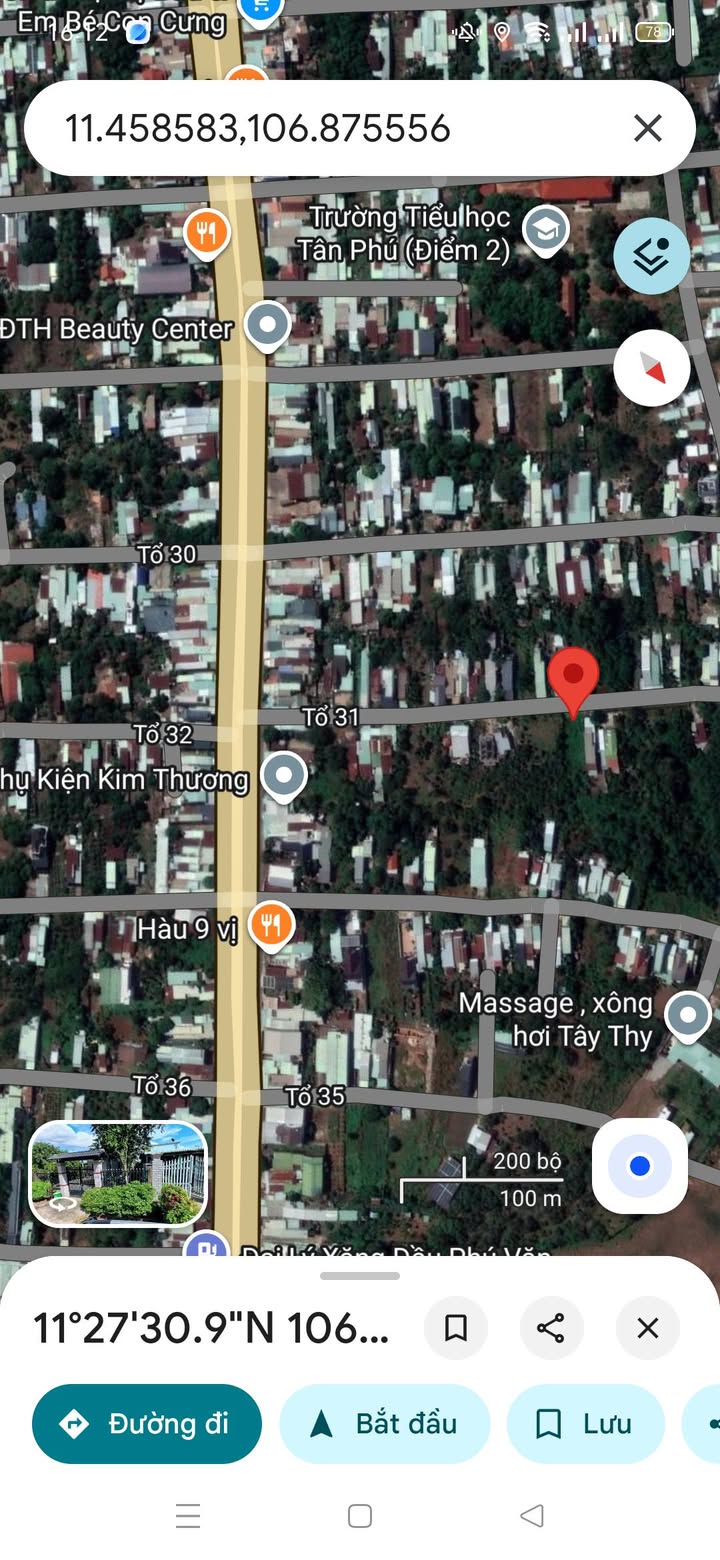 Đất nền 780m² tại đường ĐT741, Đồng Phú - Giá chỉ 2.5 tỷ, thương lượng tốt!