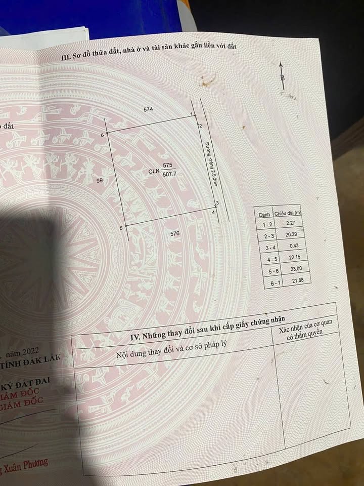 Đất thổ cư 506m² Tân An, Buôn Ma Thuột - Pháp lý rõ ràng, giá thỏa thuận!