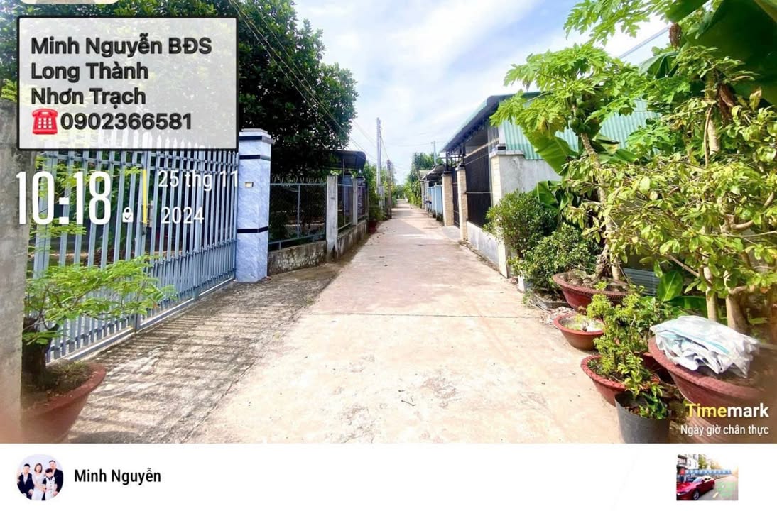 Đất thổ cư Phước An 100m² giá 1,2 tỷ - Pháp lý rõ ràng, sổ đỏ chính chủ!