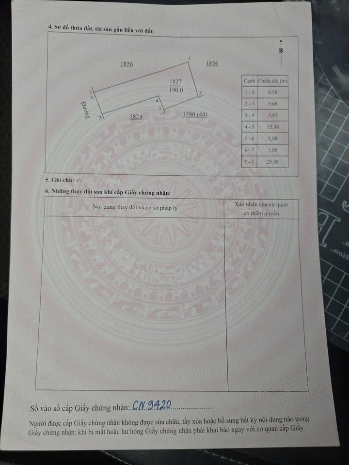 Dãy phòng trọ cho thuê mặt đường Ngô Đức Mai, Vinh - Thu nhập 40 triệu/tháng chỉ 60 triệu/m²