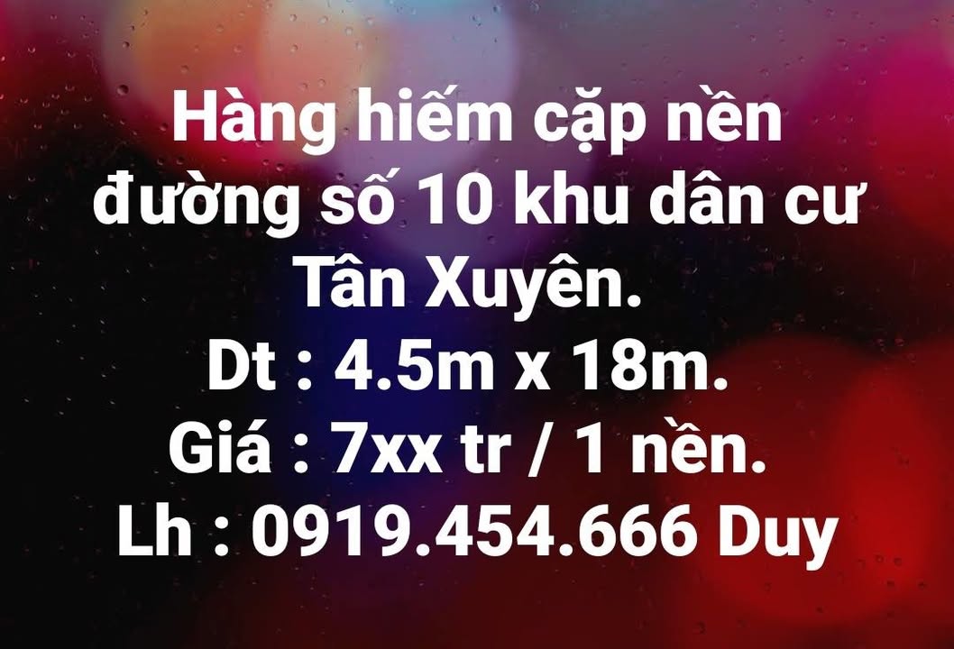 Đất nền khu dân cư Tân Xuyên, Cà Mau 81m² giá 700 triệu - Cơ hội đầu tư hiếm có!