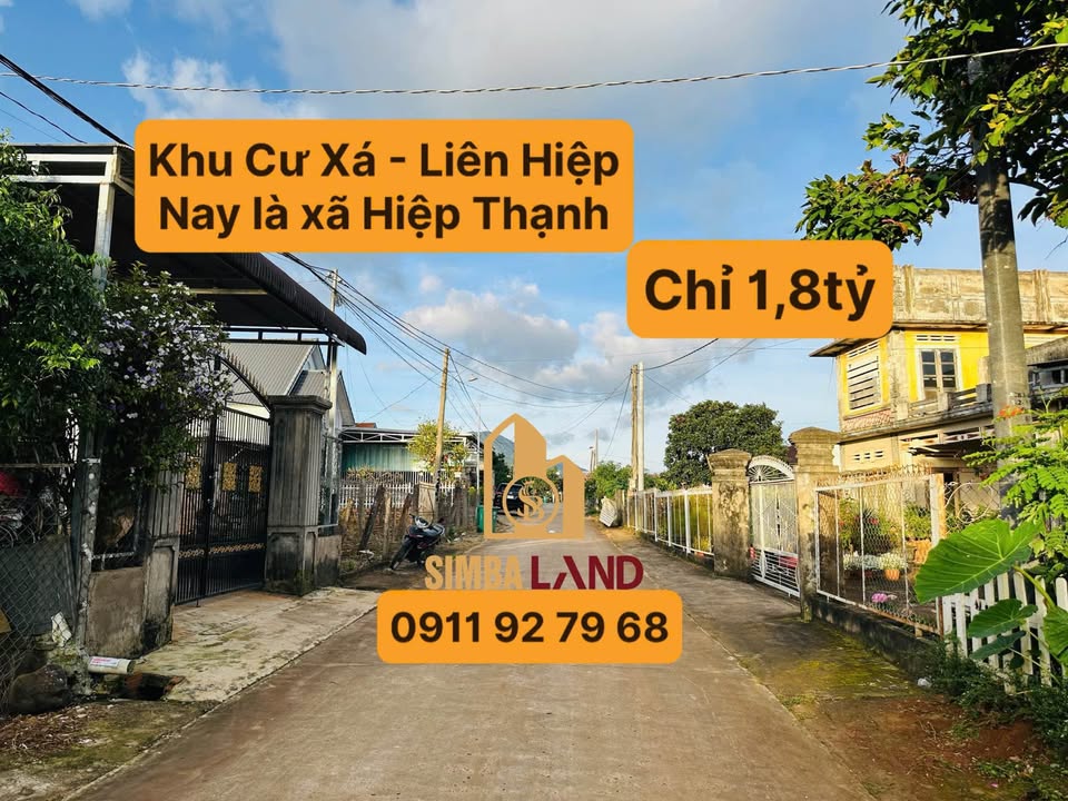 Đất nền Hiệp Thạnh 250m² giá 1.8 tỷ - Cơ hội đầu tư không thể bỏ lỡ!