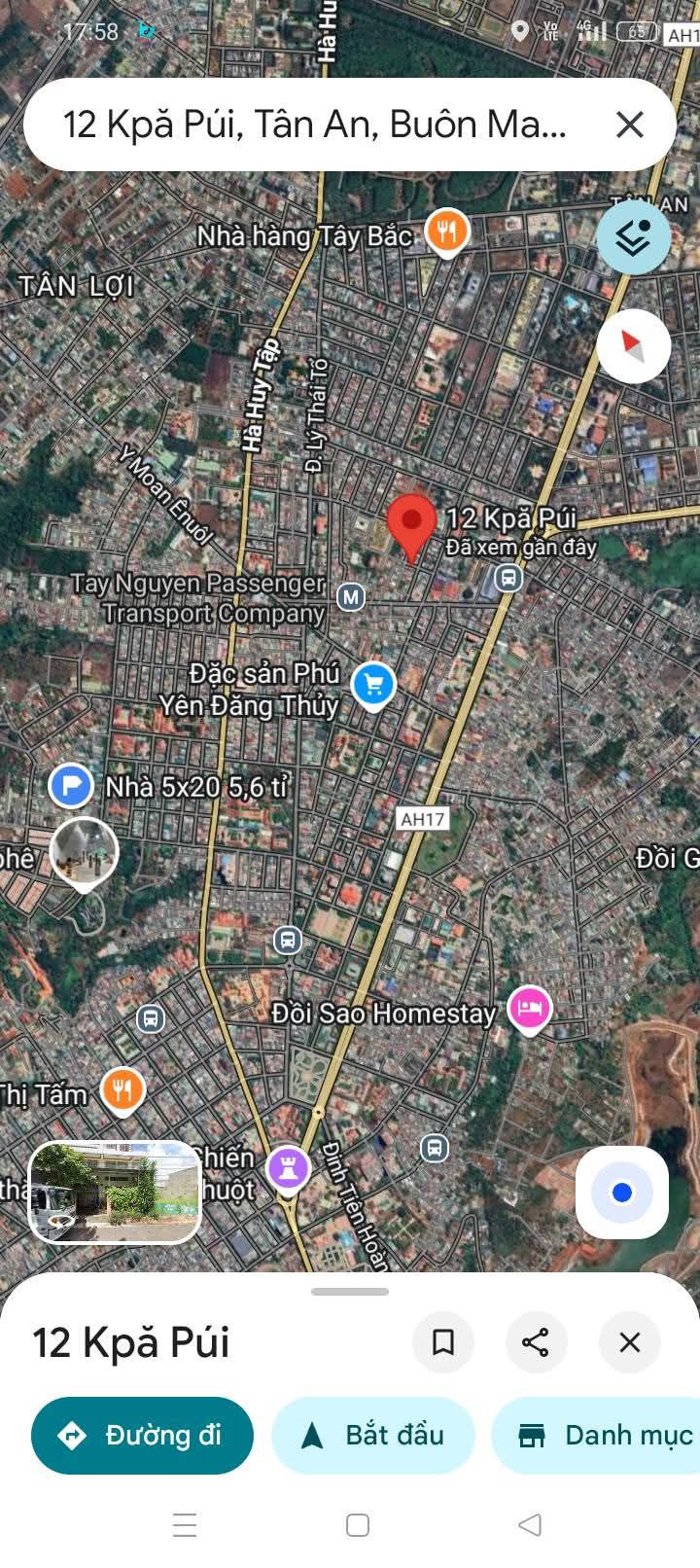 Bán lô đất Kpa Nguyên, Tân An, Buôn Ma Thuột 120m² - An ninh tốt, tiện ích đầy đủ!