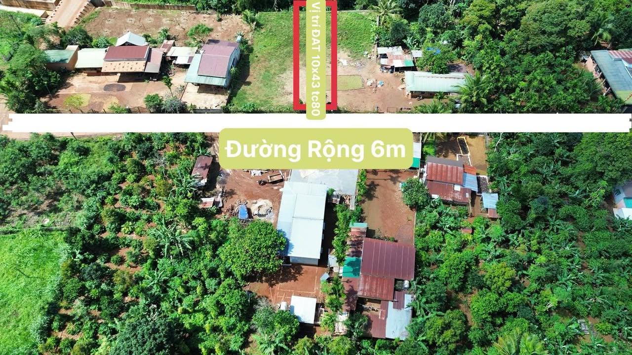 Đất nền xã Cuôr Đăng, Cư M'gar, Đắk Lắk 430m² giá 1.05 tỷ - Đầu tư sinh lời ngay!