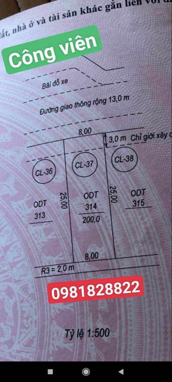 Đất nền chính chủ tại Đồng Hới 200m² - Gần công viên, giá thỏa thuận!