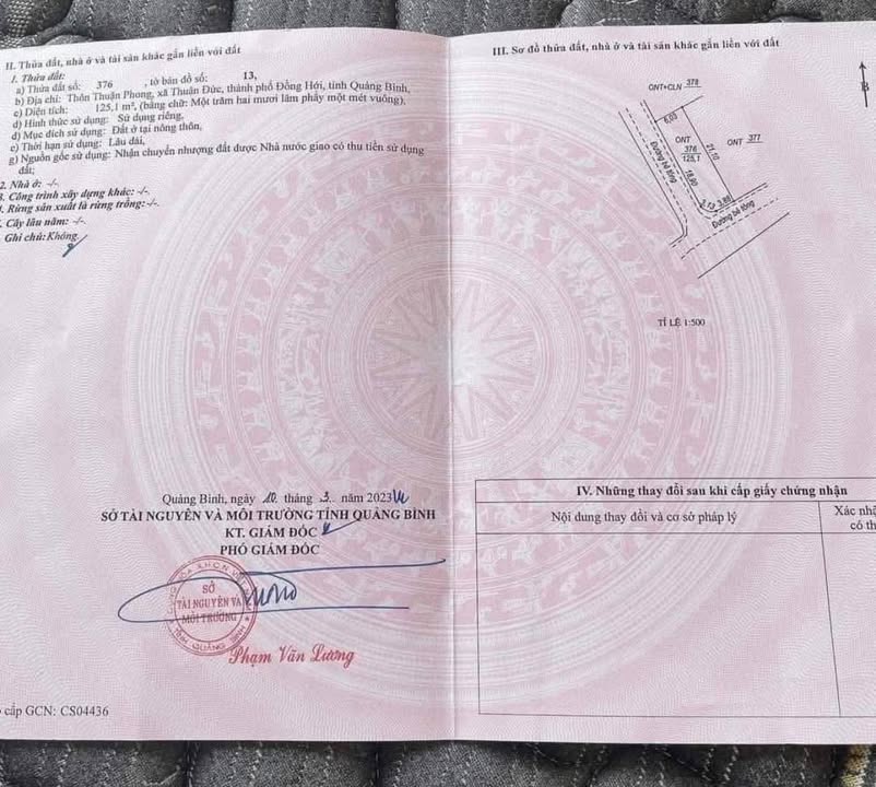 Đất ở Thuận Đức 126m² giá 600 triệu - Mặt tiền kinh doanh đắc địa!