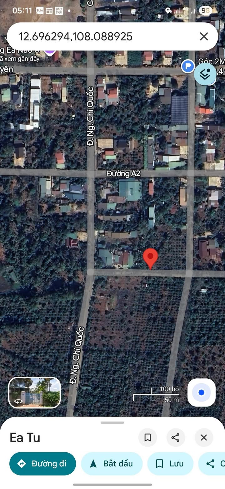 Đất nền Tân An Buôn Ma Thuột 100m² giá 1.27 tỷ - Hướng Nam đẹp