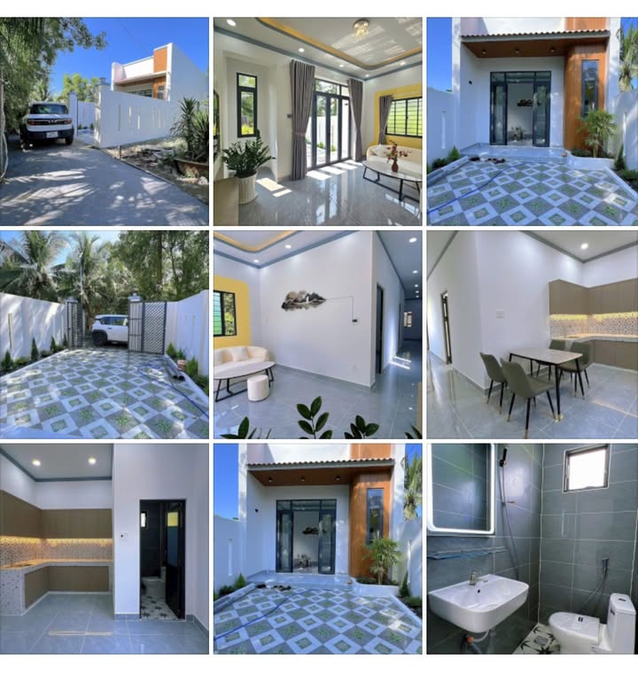 Nhà mới hoàn thiện tại Phú Khương, Bến Tre 101m² giá 1.39 tỷ - Full nội thất cao cấp!