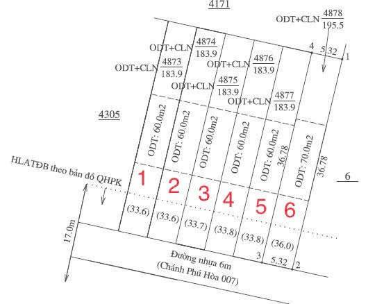 Đất nền Chánh Phú Hòa, Bến Cát 180m² giá 1.2 tỷ - Sổ đỏ chính chủ