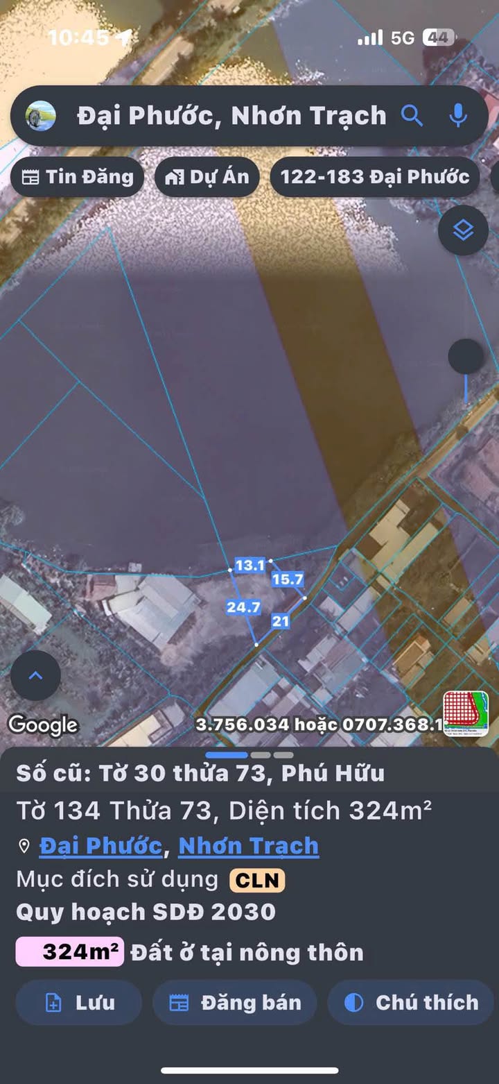 Cần bán nhà vườn 2000m² Phú Hữu giá chỉ 1 tỷ - View hồ nước tuyệt đẹp!